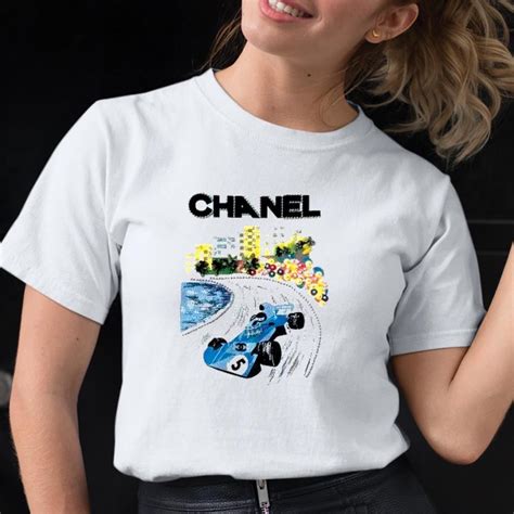 formula 1 chanel tshirt|chanel's formula 1 tees.